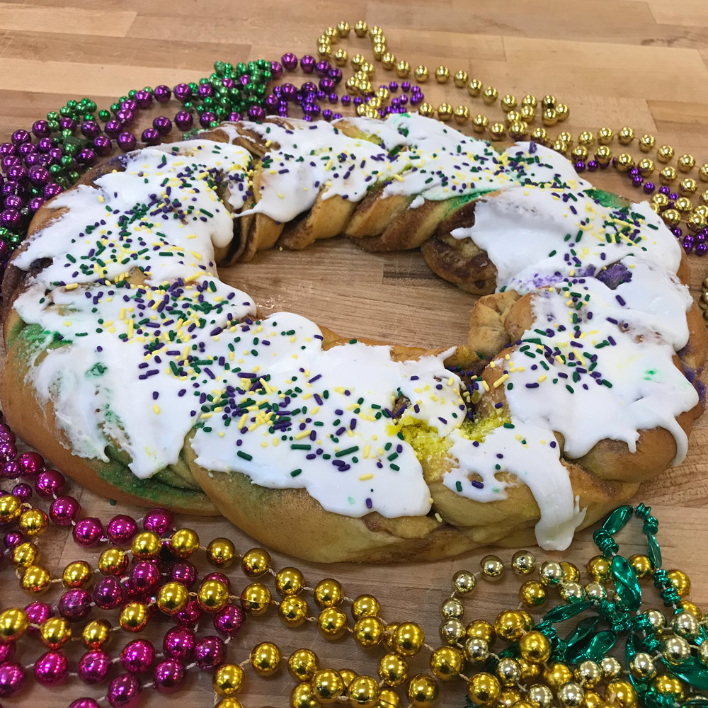 How to Store Your King Cake So It Stays Fresh All Season Long - king cake in new orleans - central city barbecue
